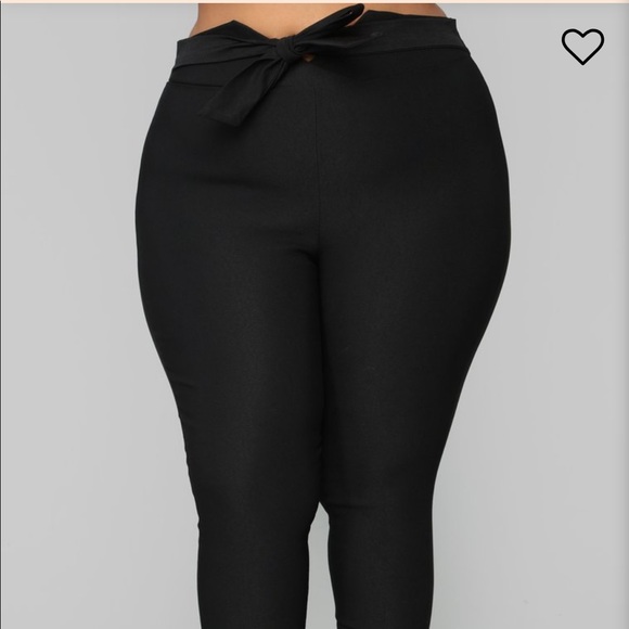 fashion nova knot your girl pants